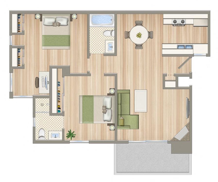 Luna's 2 Bedroom and 2 Bathroom Luna's 2 Bedroom and 2 Bathroom